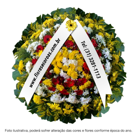 Coroa de flores João Monlevade floricultura entrega coroa fúnebre